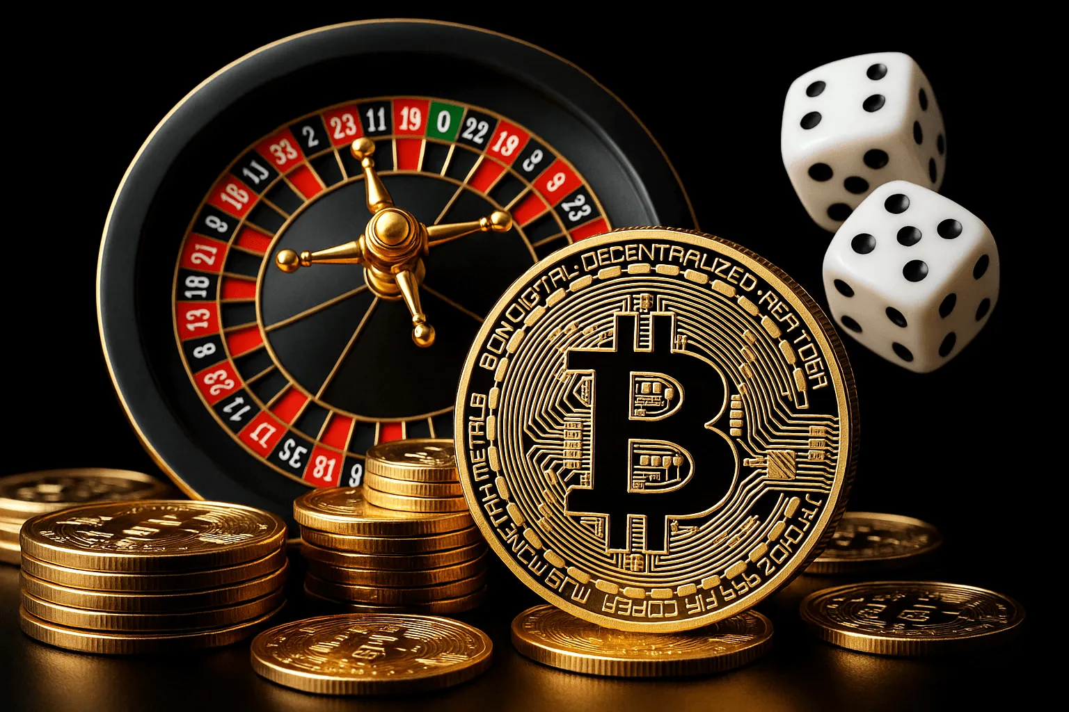 Jeux de casino crypto avec Bitcoin