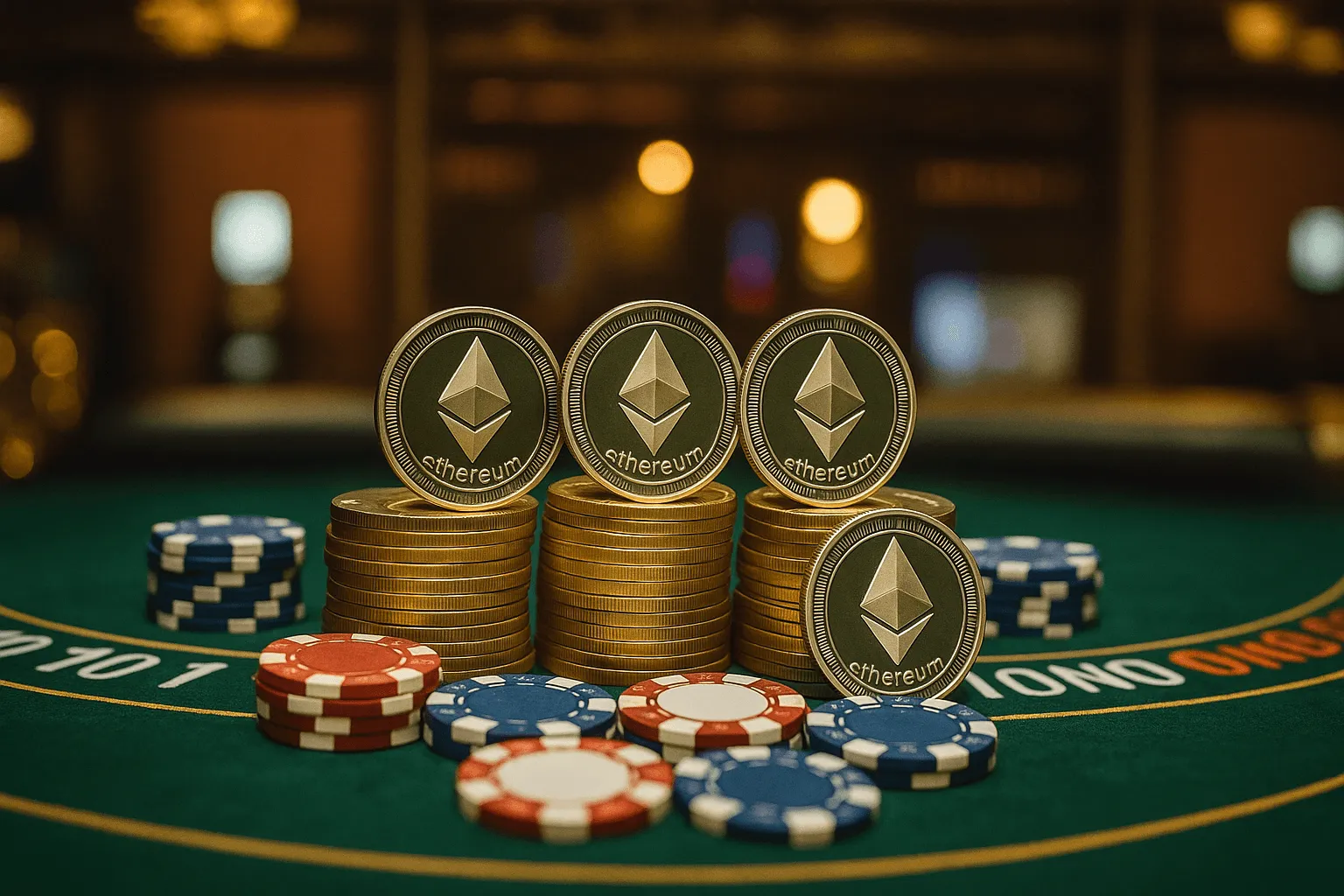 Jeux de casino crypto avec Ethereum
